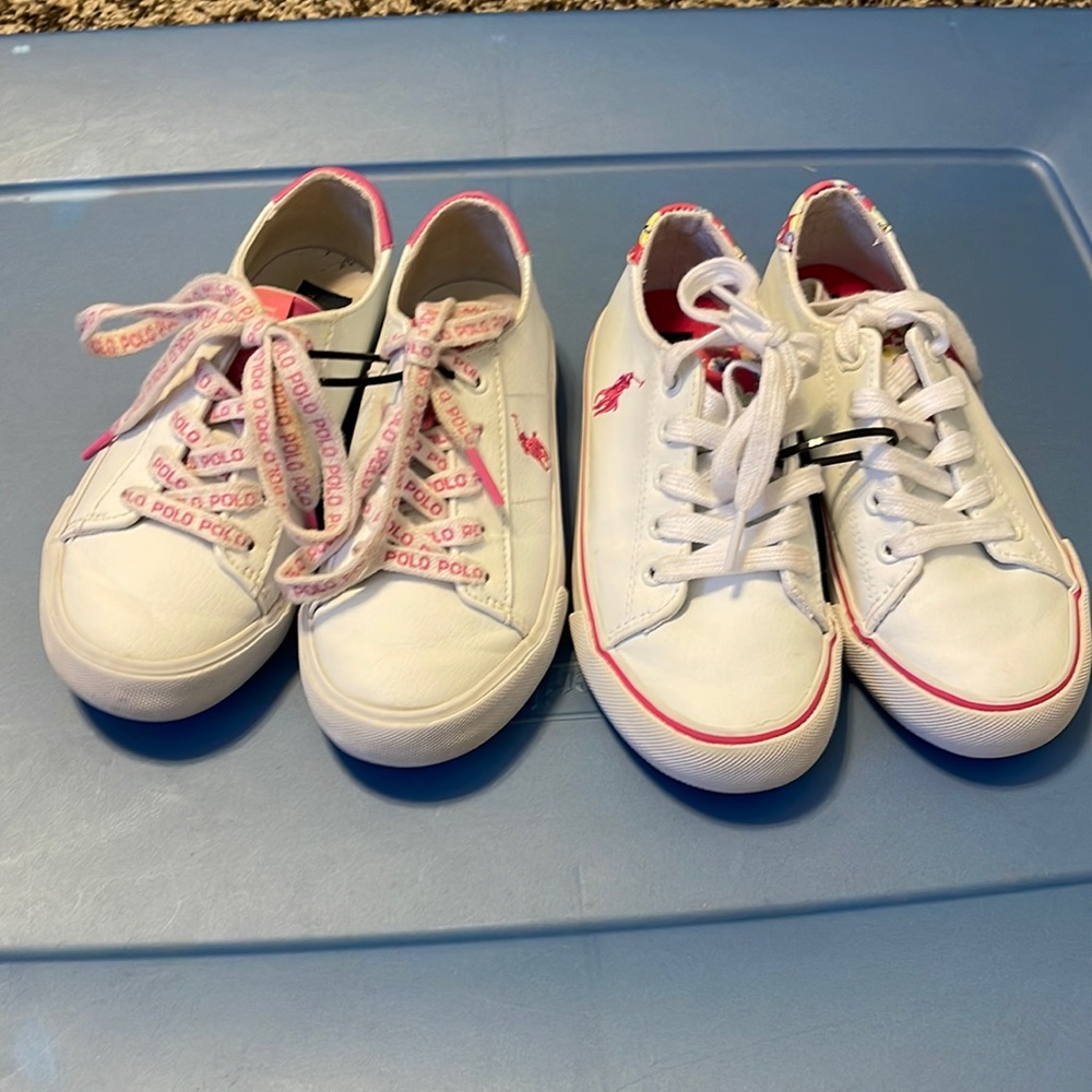 Girls size 11 Polo leather shoes